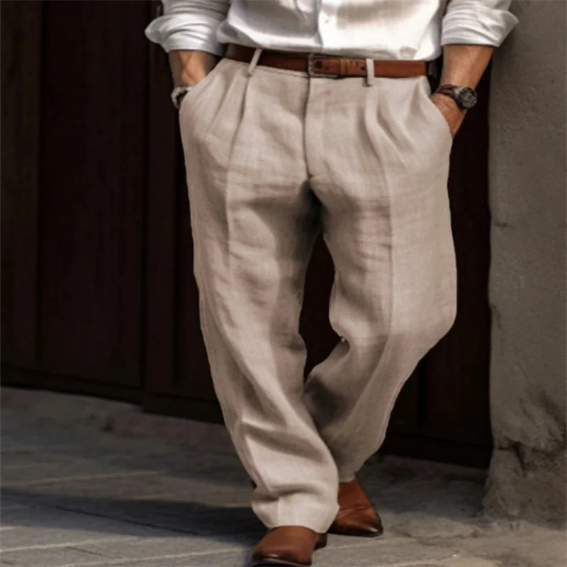 Corsaro - Tailored Linen Trousers