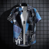 James Oxford Classic Printed Shirt for Men