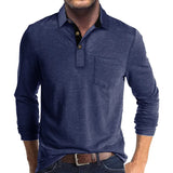 Oliver | Men's Plain Long-Sleeve Shirt
