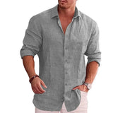 James Oxford Modern Long Sleeve Shirt for Men