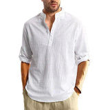 James Oxford Linen Summer Shirt for Men