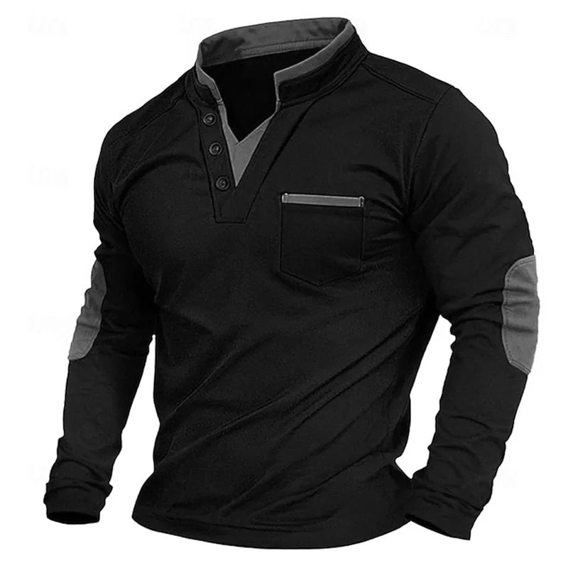 James Oxford V-Neck Sweatshirt