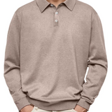 James Oxford Long Sleeve Polo Shirt