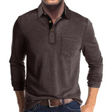 Oliver | Men's Plain Long-Sleeve Shirt