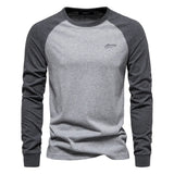 James Oxford Long Sleeve Longline T-Shirt for Men