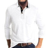 Oliver | Men's Plain Long-Sleeve Shirt