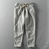 James Oxford Drawstring Summer Trousers