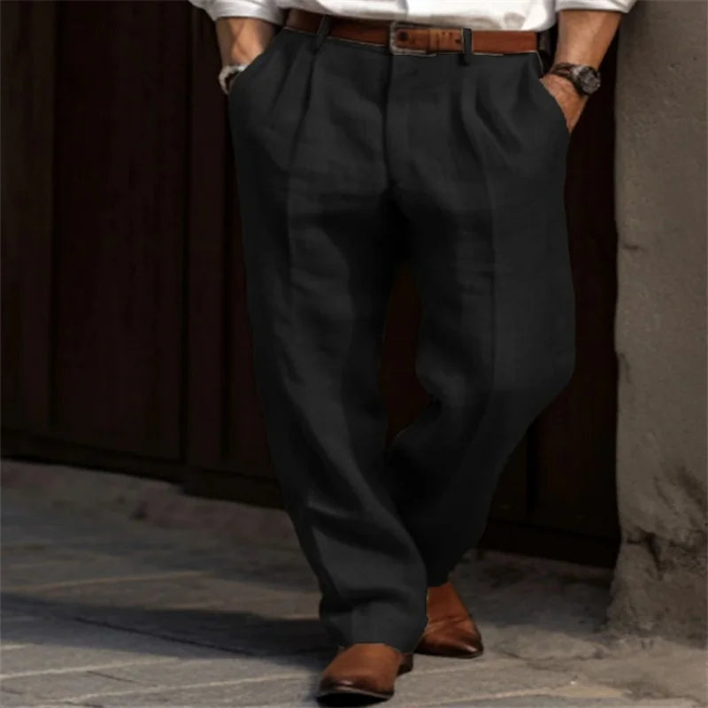 Corsaro - Tailored Linen Trousers