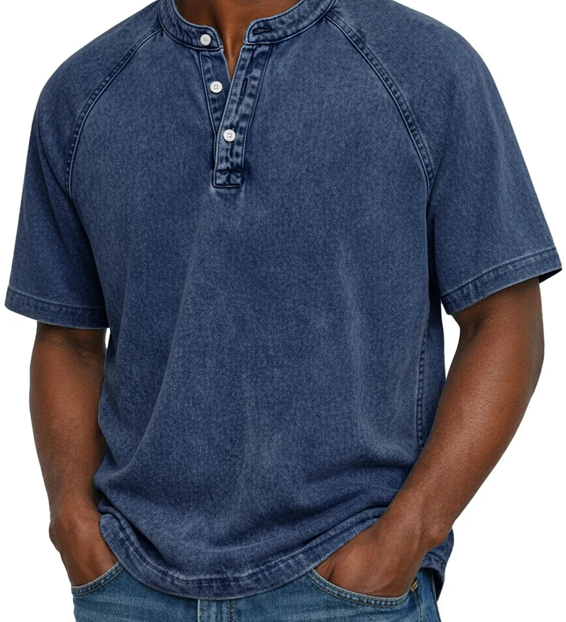 Clarence - Men's Vintage Button Shirt