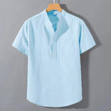 James Oxford Roll Neck T-Shirt for Men
