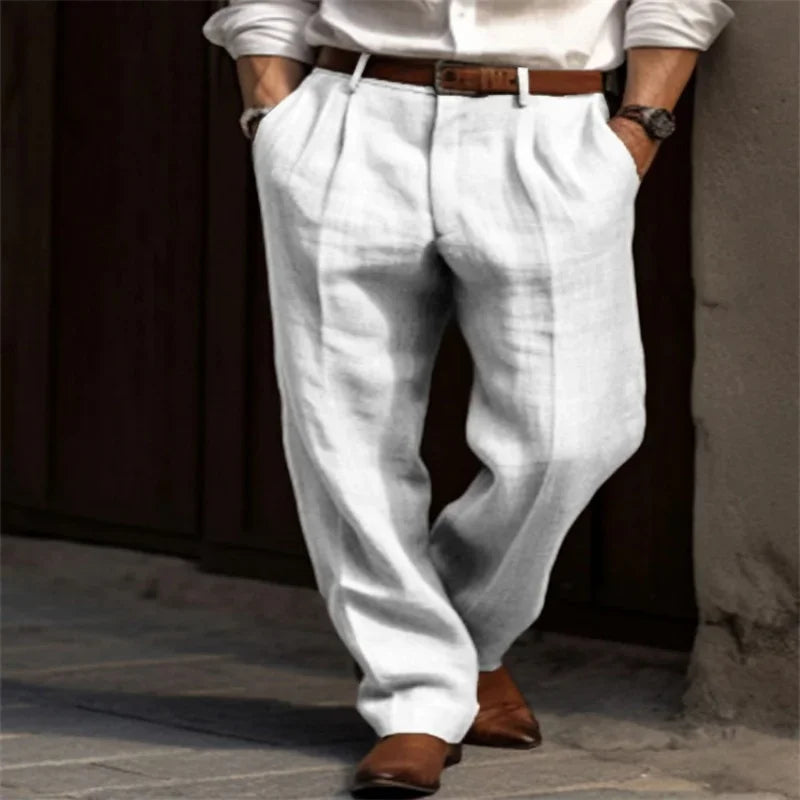 Corsaro - Tailored Linen Trousers