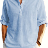 James Oxford Linen Summer Shirt for Men