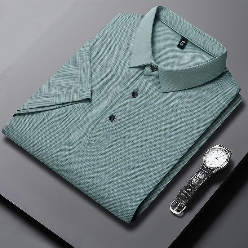 James Oxford Formal Polo Shirt for Men