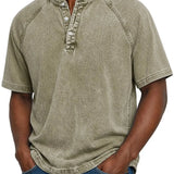 Clarence - Men's Vintage Button Shirt