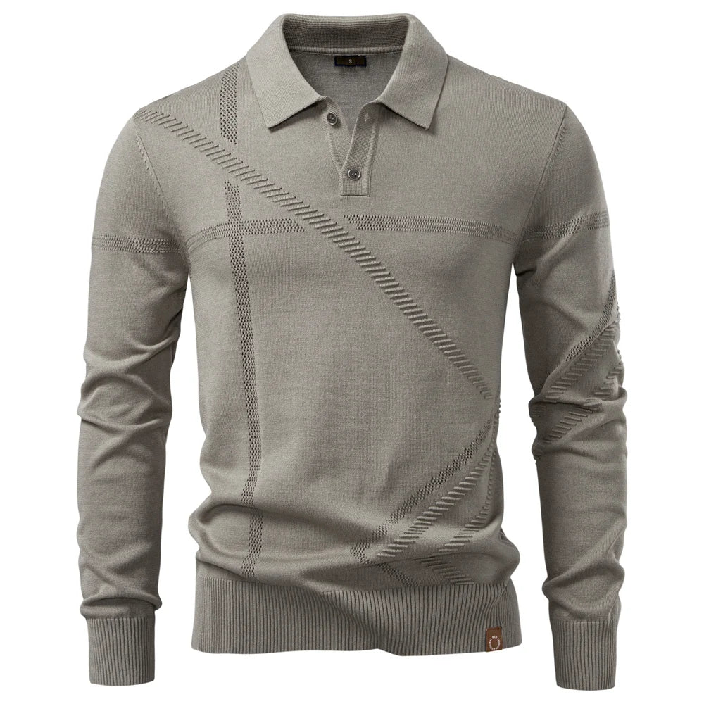 James Oxford Winter Polo Shirt for Men