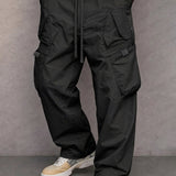 James Oxford Straight Fit Cargo Trousers
