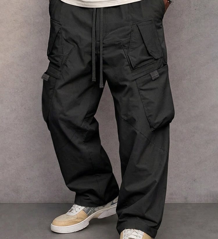 James Oxford Straight Fit Cargo Trousers