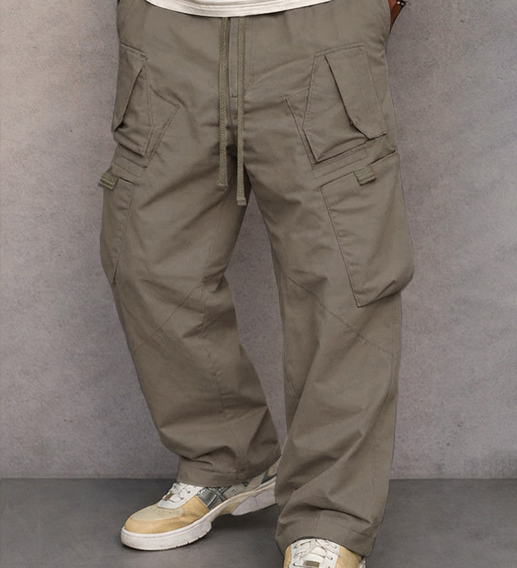 James Oxford Straight Fit Cargo Trousers