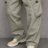 James Oxford Straight Fit Cargo Trousers