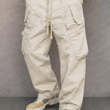 James Oxford Straight Fit Cargo Trousers
