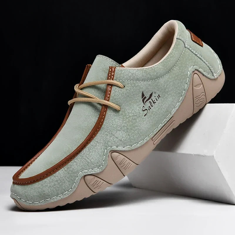 James Oxford Precision-Fit Leather Orthopedic Shoes