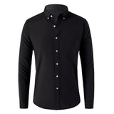 James Oxford Slim Fit Long Sleeve Shirt for Men