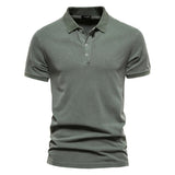 James Oxford Minimalist Polo Shirt for Men