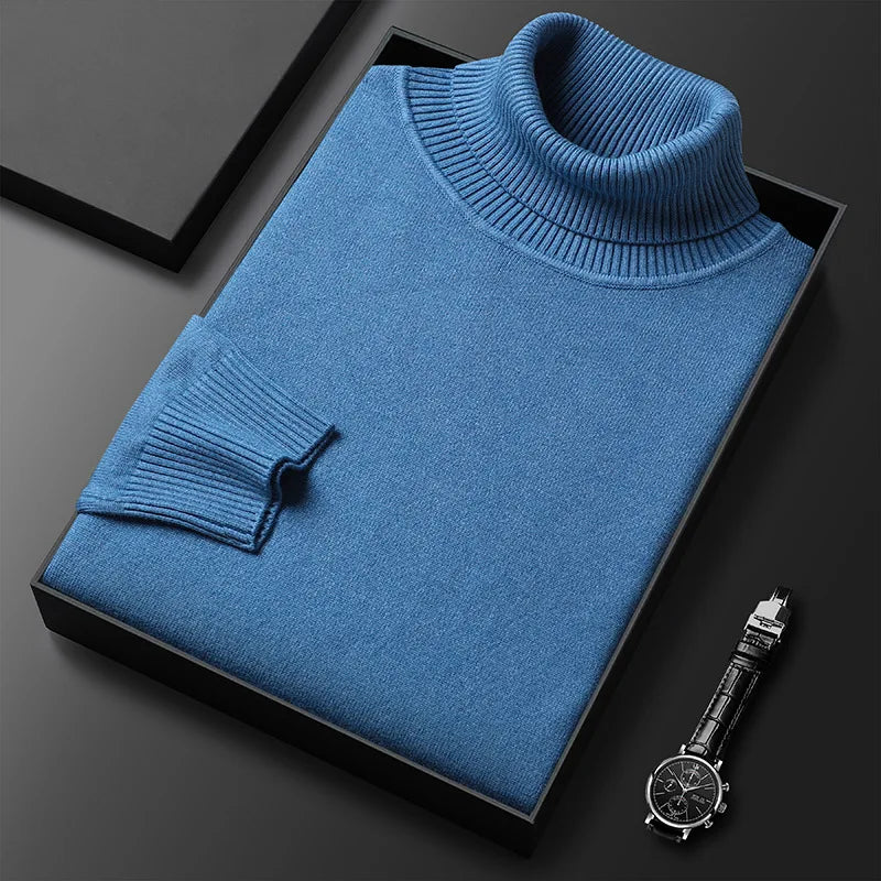 Bernard - Cashmere Roll Neck Jumper