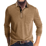 Oliver | Men's Plain Long-Sleeve Shirt