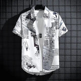 James Oxford Classic Printed Shirt for Men