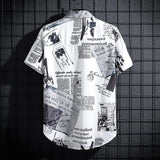 James Oxford Classic Printed Shirt for Men