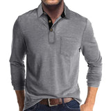 Oliver | Men's Plain Long-Sleeve Shirt