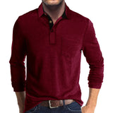Oliver | Men's Plain Long-Sleeve Shirt