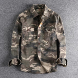 Adrie Camouflage Button-Up Shirt