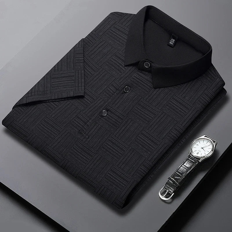 James Oxford Formal Polo Shirt for Men