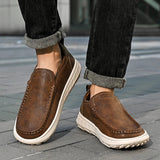 James Oxford Classic Slip-On Loafers for Men