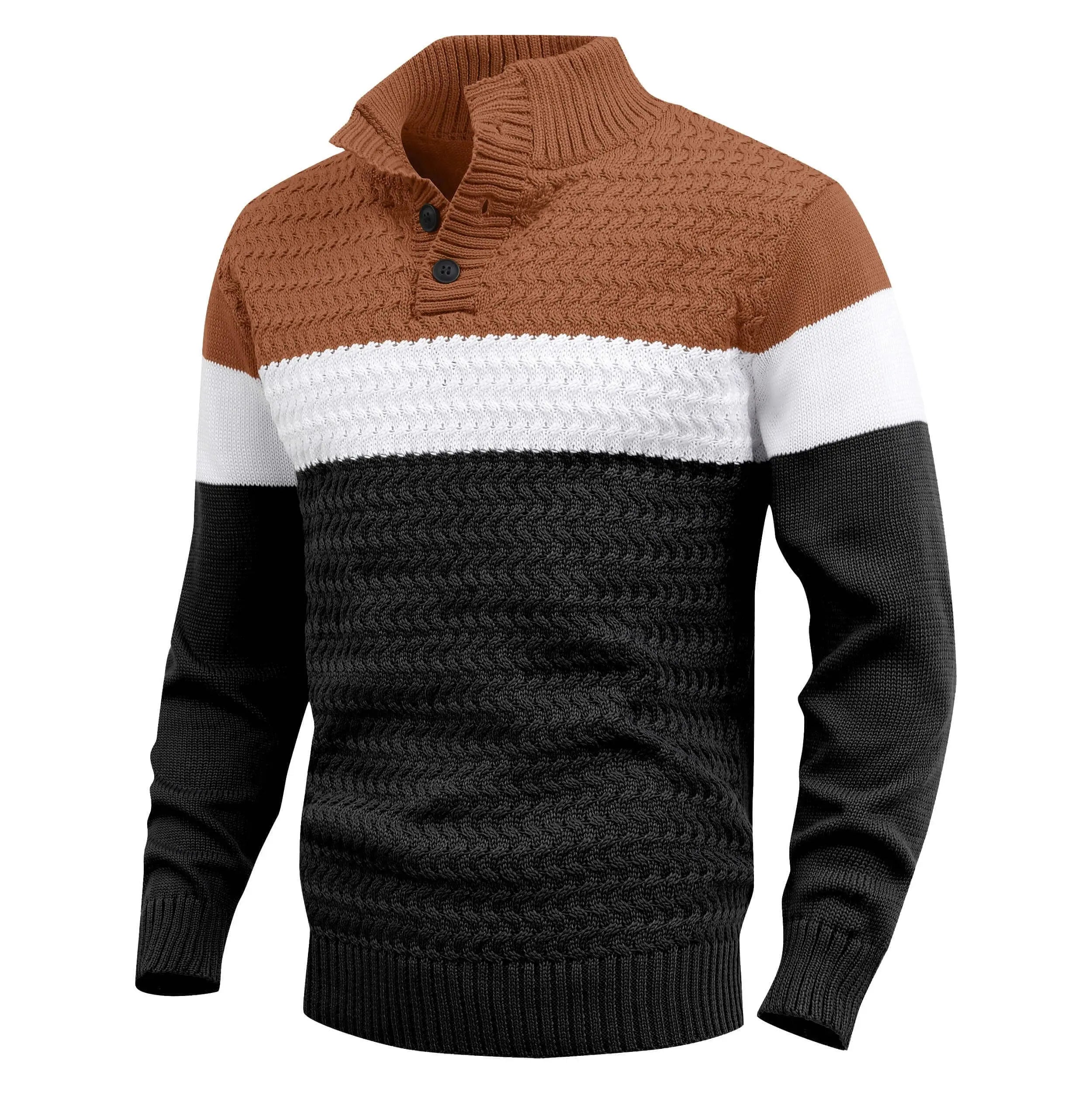 NORTHCREST COLOUR-BLOCK KNIT