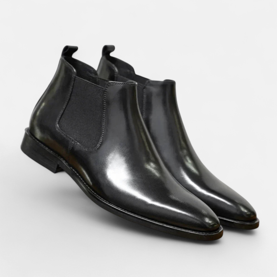 Henry Italian Leather Chelsea Boots