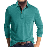 Oliver | Men's Plain Long-Sleeve Shirt