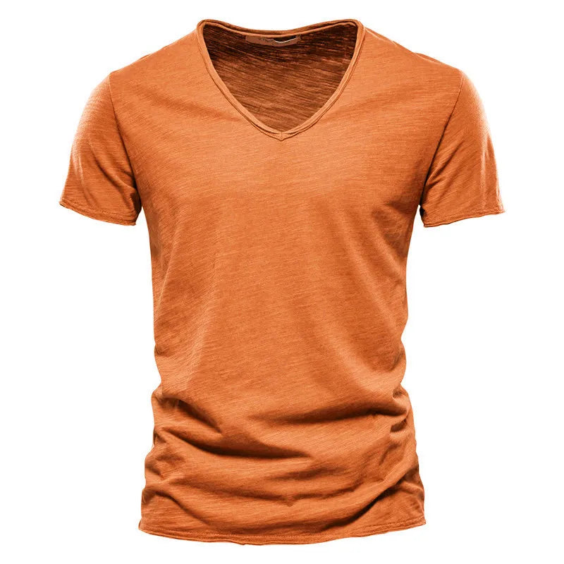 James Oxford Cotton Summer T-Shirt for Men