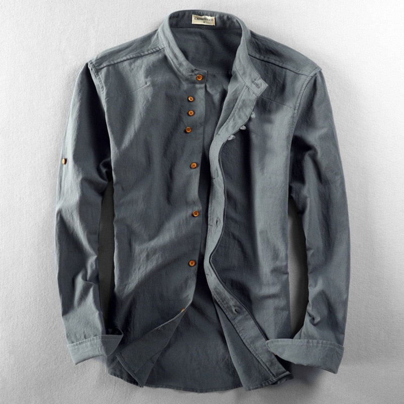 James Oxford Japanese-Inspired Men's Shirt