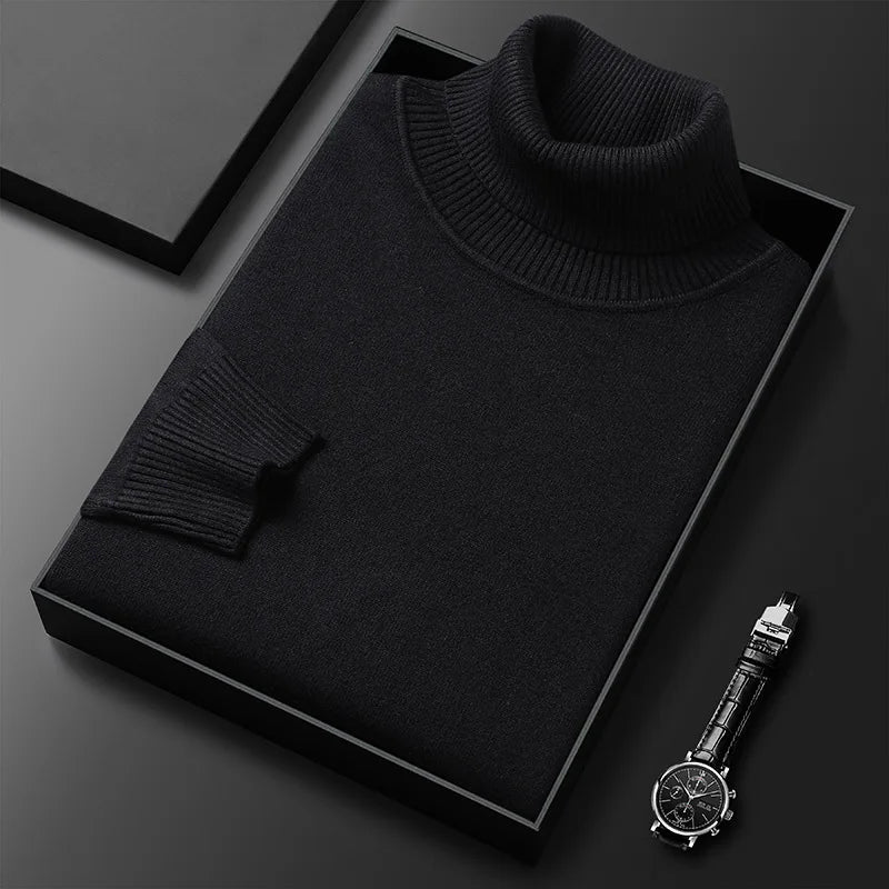 Bernard - Cashmere Roll Neck Jumper