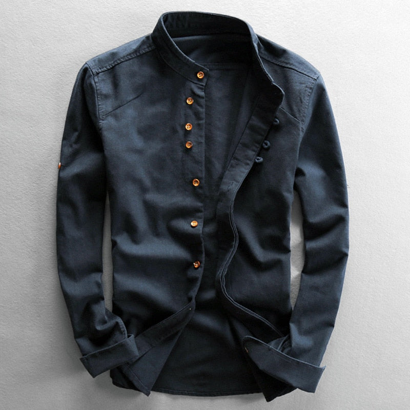 James Oxford Japanese-Inspired Men's Shirt