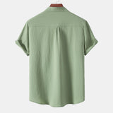 James Oxford Classic Short Sleeve Shirt for Men
