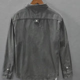 James Oxford Classic Long Sleeve Polo Shirt for Men