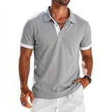 James Oxford Contrast Polo Shirt for Men