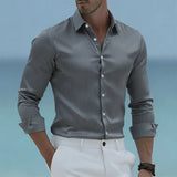 James Oxford Striped Shirt for Men