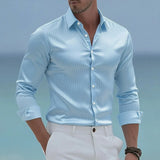 James Oxford Striped Shirt for Men