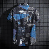 James Oxford Classic Printed Shirt for Men