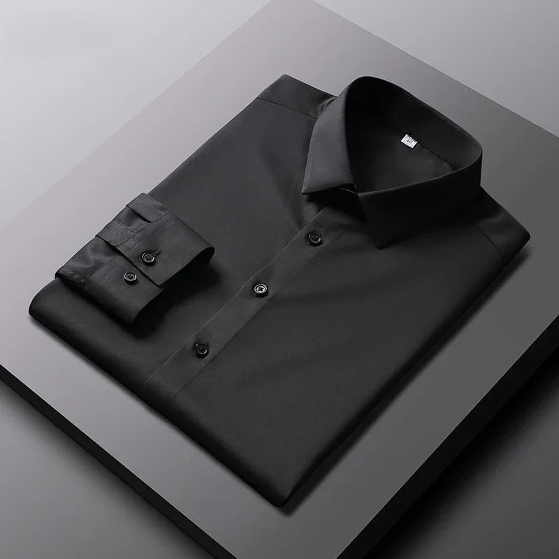 James Oxford Formal Long Sleeve Shirt for Men